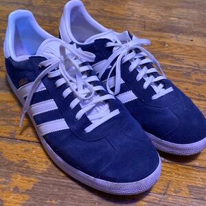 Adidas Gazelles Men’s Size 10 Navy Blue